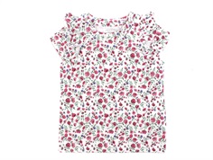 Name It bright white top flowers